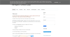 Desktop Screenshot of newportchessclub.org.uk